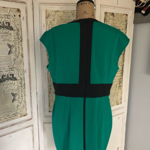 Narcisco Rodriguez for Design Nation Green Colorblock Dress Sz XL NWT - Picture 12 of 16